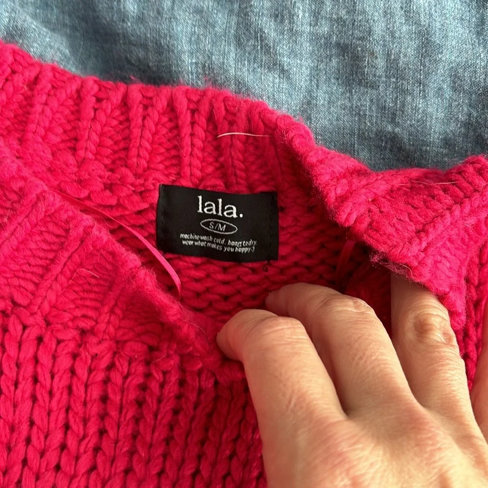 Dressed in LALA Pink 'Magic' Sweater